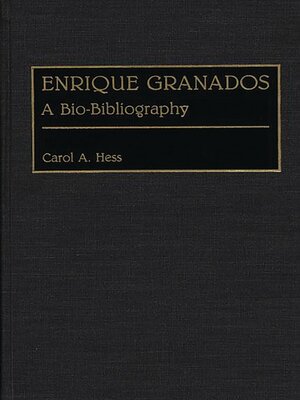 cover image of Enrique Granados